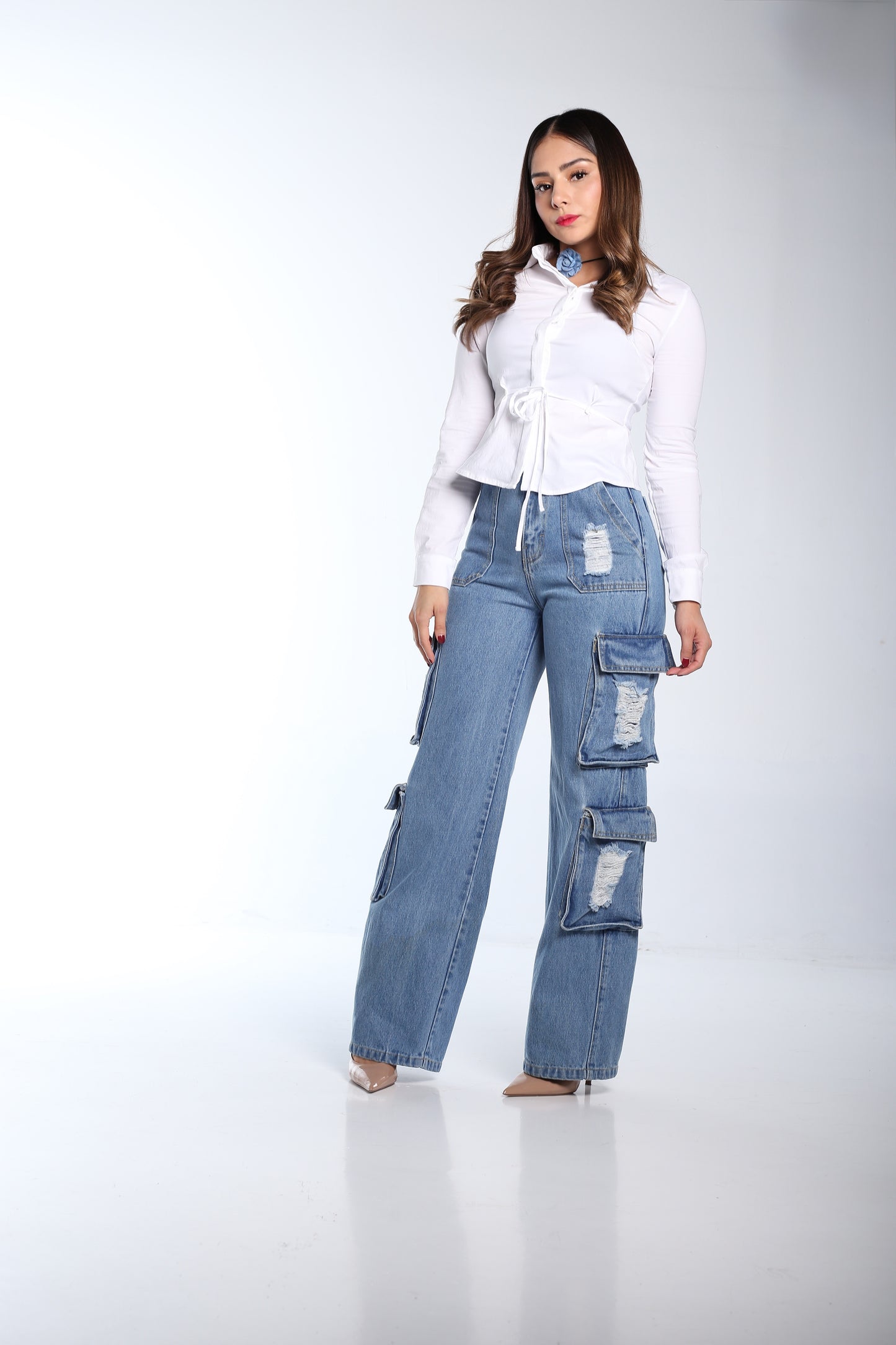 Pantalón Cargo claro