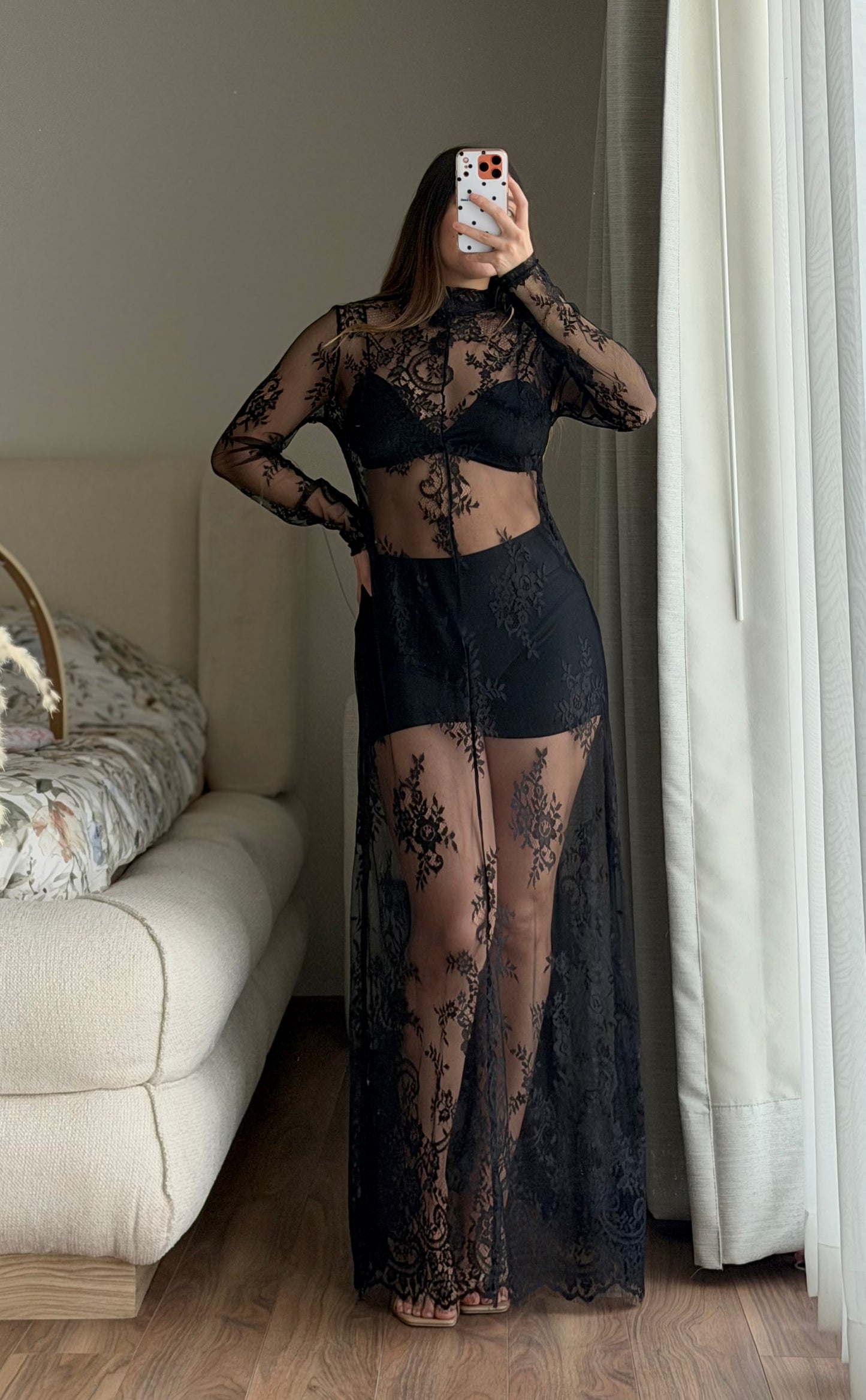 Vestido encaje