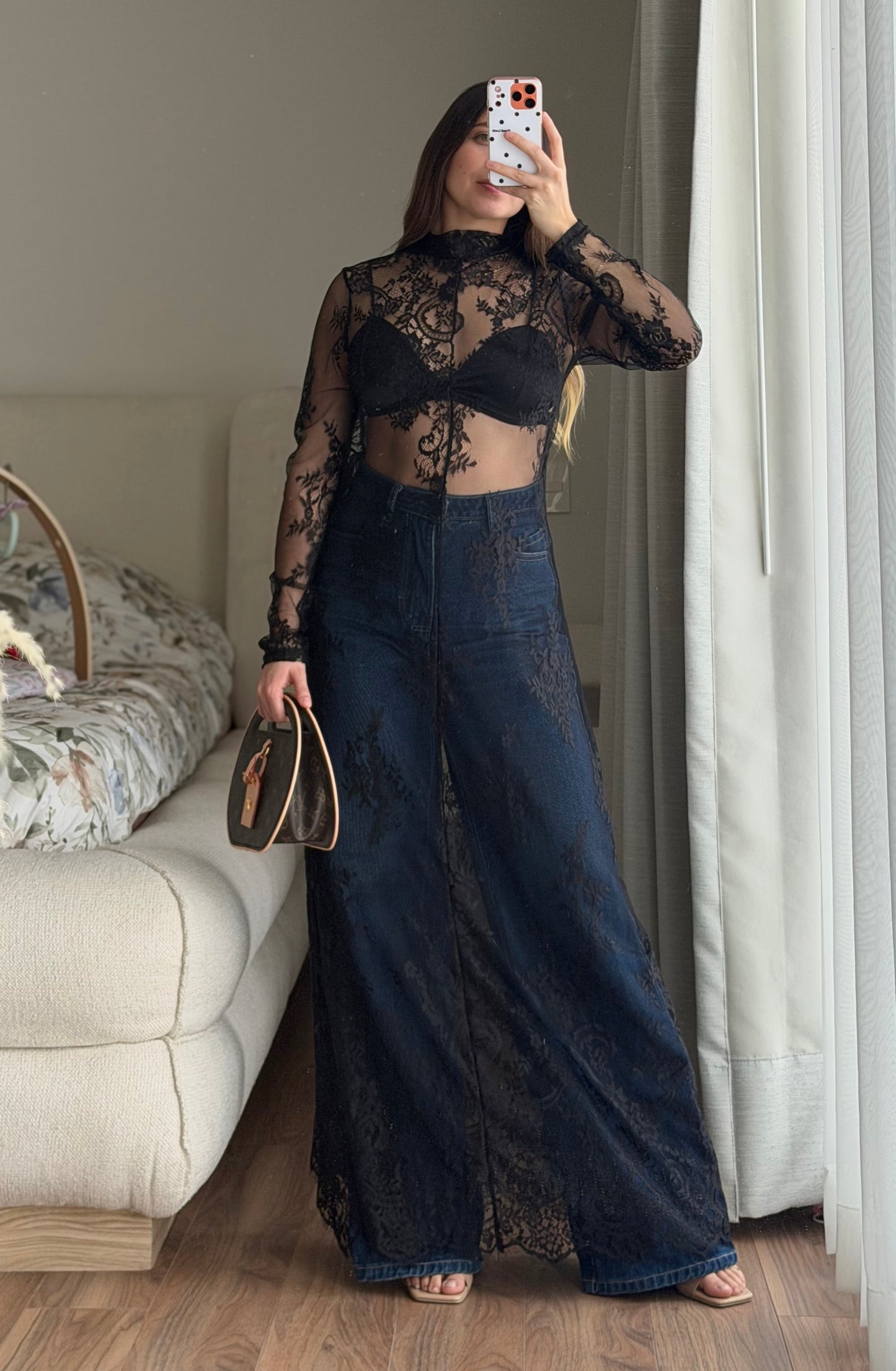 Vestido encaje