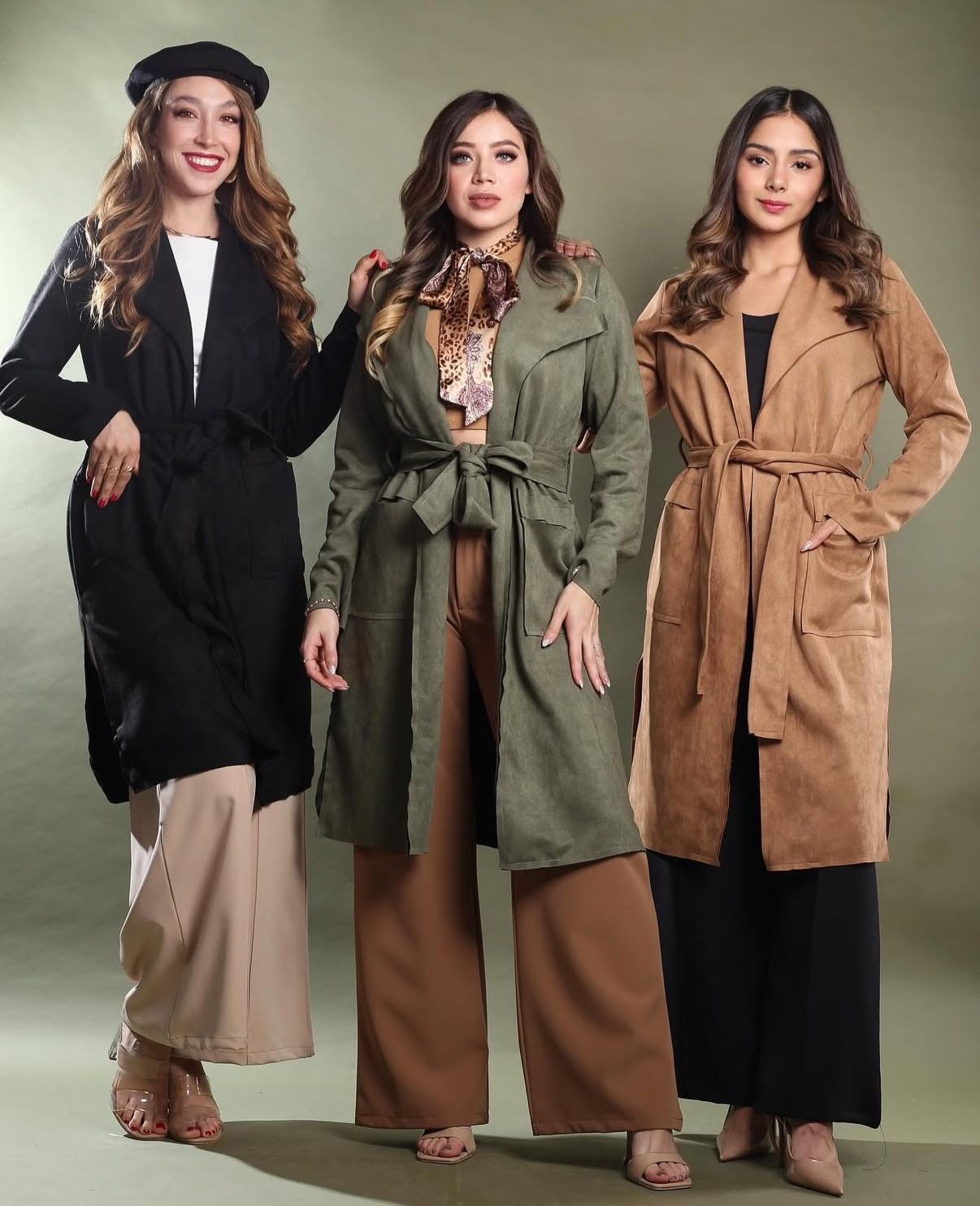 Gabardina Camel