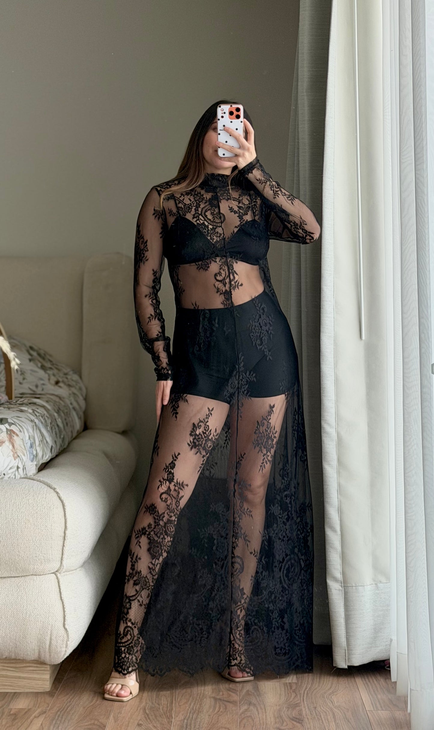 Vestido encaje