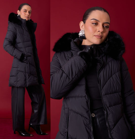 Gabardina negra
