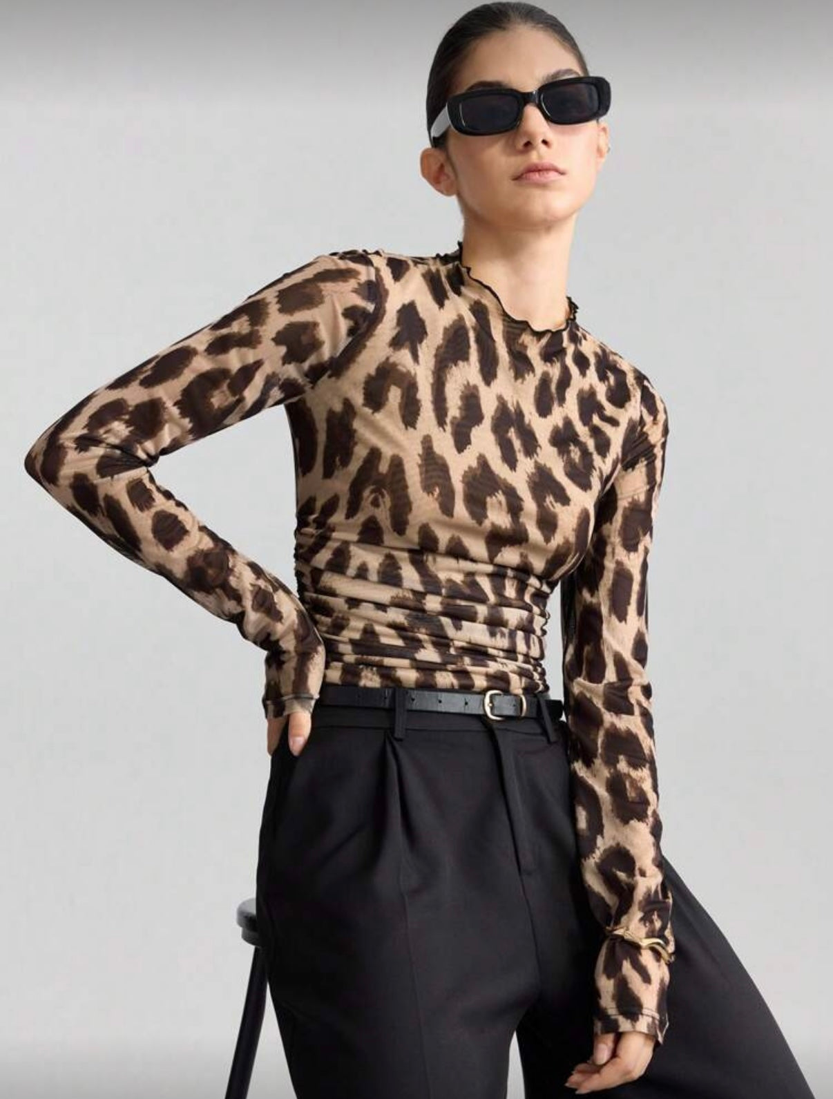 Blusa animal print