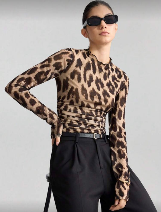 Blusa animal print