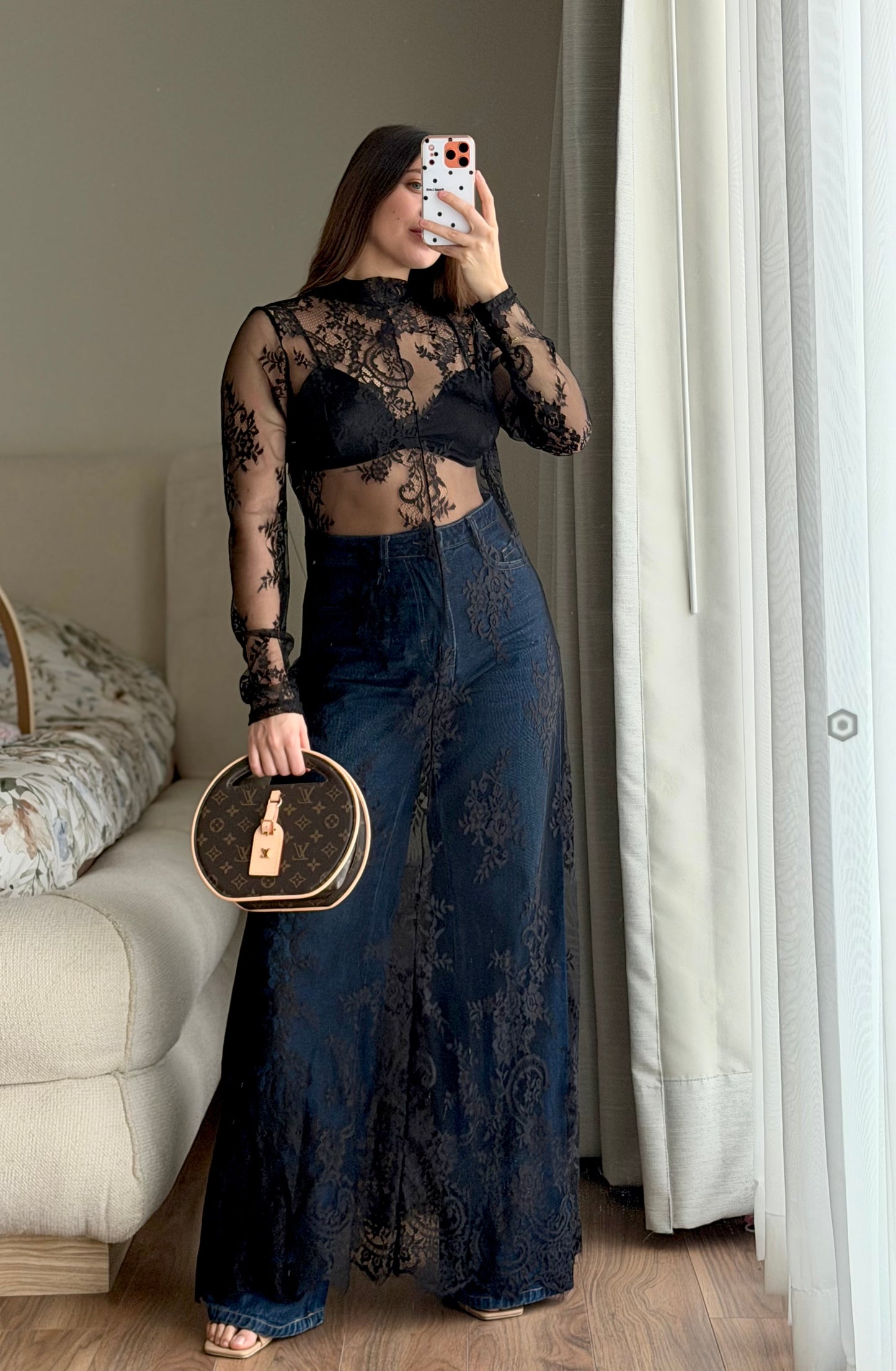 Vestido encaje