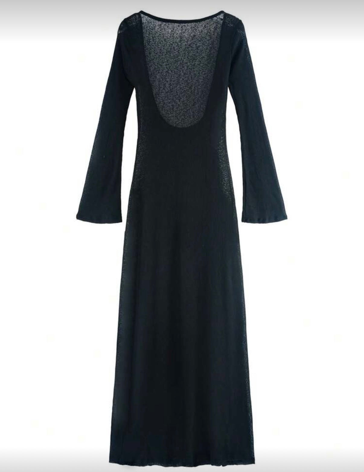 Vestido playa negro