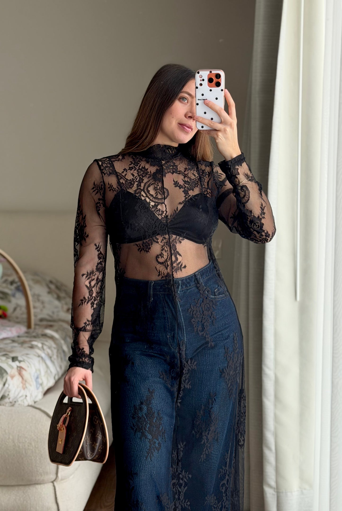 Vestido encaje