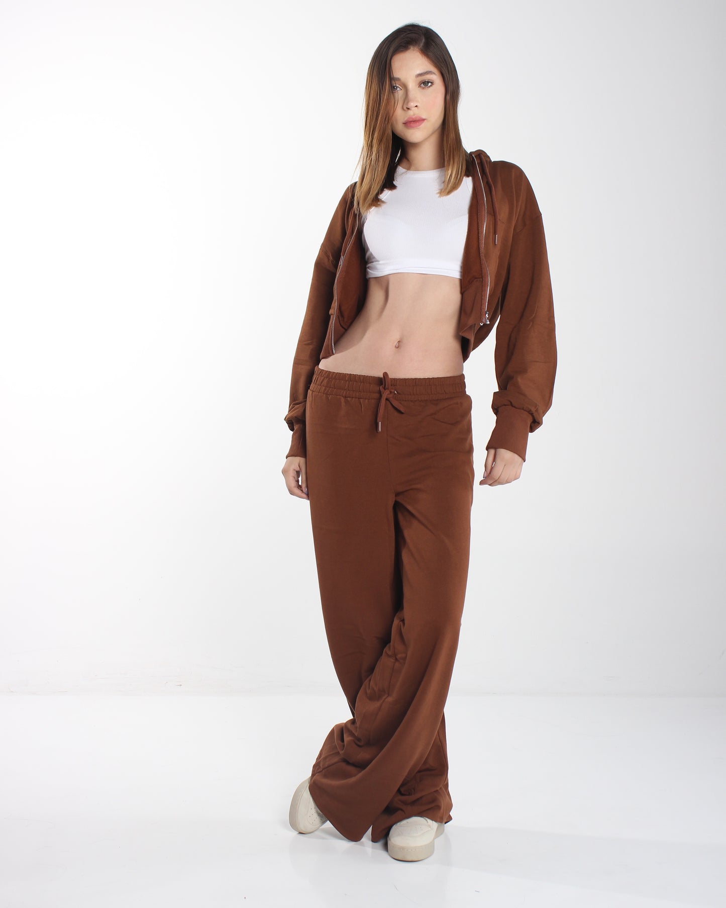 Pants café Wide leg