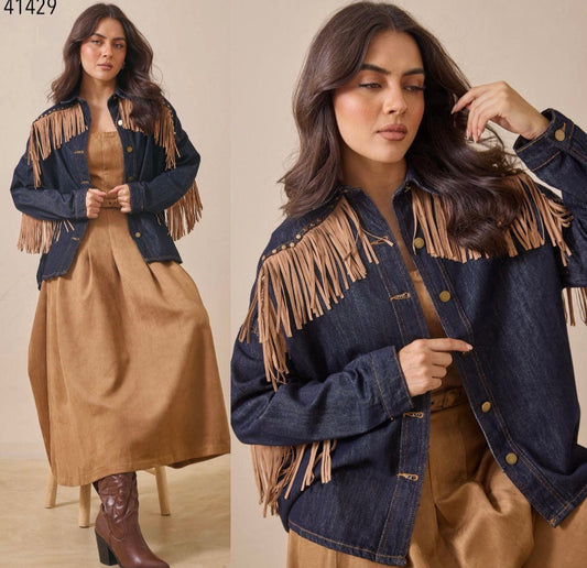 Chamarra vaquera denim